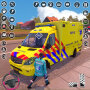 icon Ambulance Driving Simulator(US Ambulance Driving Game 3D)