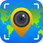 icon GPS Camera Location(GPS Kaart Camera Geotag Locatie)