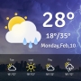 icon Weather Forecast(Live weer - Widget, Radar)