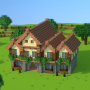 icon House Craft 3D(House Craft 3D - Idle Block Building Clicker
)