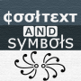 icon Cool text and symbols(Coole tekst, symbolen, letters, emoji's, bijnamen)
