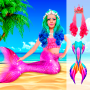 icon Mermaid Game(Mermaid Photo: Game for girls)
