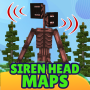 icon bbnv.lodsirenhead.iomasiren(Siren Head-kaarten voor Minecraft
)