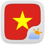 icon GO Weather EX Vietnamese Language(Vietnamese taal GOWeather)