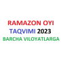 icon Ramazon taqvimi 2023(RAMADAN KALENDER 2023)