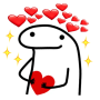 icon Lovely Flork Stickers(cuentas Stickers Flork -WAStickerApps
)