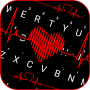 icon Heartbeat Parallax Keyboard Background (Heartbeat Parallax-toetsenbordachtergrond
)