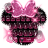 icon Pink Diamond Mouse Glitter Bow Keyboard(Pink Diamond Mouse Glitter Bow Keyboard Theme) 10001002