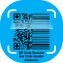 icon com.qrcode.barcode.scanner.reader.generator(gratis QR Barcode - Scanner, Lezer Generator
)
