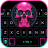 icon Pink Skull Pattern(Pink Skull Pattern Keyboard Background
) 1.0