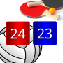 icon Match Point Scoreboard(Volleybal Pong Scorebord, Match Point Scorebord)