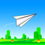 icon Paper Plane(Papieren vliegtuig)