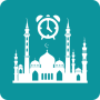 icon Prayer Times, Adhan, Qibla (Gebedstijden, Adhan, Qibla)