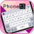 icon Phone 13 Pink(Telefoon 13 Roze toetsenbordachtergrond
) 1.0