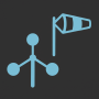 icon Wind speed and direction (Windsnelheid en richting)