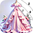 icon Princess Dress Color(Prinsessenjurk Kleurspel) 1.0.39