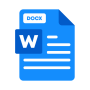 icon com.docx.reader.word.docx.document.office.free.viewer(Docx Reader - Vrije Woord, Document Viewer 2021
)