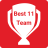 icon Best 11 Team(Beste 11 Team Live cricketscore Voorspelling
) 1.3