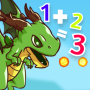icon Math Shooting Game(Dragon Math Learning Games)