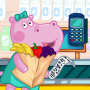 icon Cashier(Hippo: Supermarktkassier)