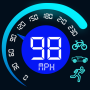 icon Speedometer: GPS Speed Tracker (Snelheidsmeter: GPS-snelheidsmeter)