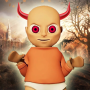 icon infant(Tricks Scary Baby Yellow Child Horror
)