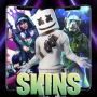 icon Battle Royale Skins(FBR Skins en achtergronden voor Battle Royale
)