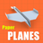icon Origami Airplanes(Origami vliegende lucht maken) 5.3