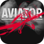 icon Aviatorred aircraft(Aviator - rood vliegtuig)