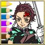 icon kimutsu no yaba coloring(voor Demon Slayer
)