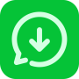 icon Status Saver(Status Saver met DIrect Chat
)