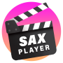 icon Sax Video PlayerAll Format HD Video Player 2021(Sax Video Player - All Formaat HD Videospeler 2021
)