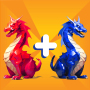 icon Merge Animals Fight Game