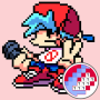 icon FNF PIXEL ART(Friday Night Funkin Color By Number
)