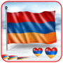 icon Armenia Flag Live Wallpaper (Armenië Vlag Live Wallpaper
)
