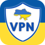 icon Ukraine VPN : Get Ukraine IP (Oekraïne VPN 20 WTS -22-app voor ouders in Oekraïne)