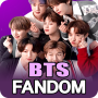 icon BTS Fandom-BTS music, video, wallpapers, karaoke (BTS Fandom-BTS-muziek, video, achtergronden, karaoke
)