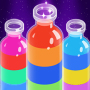 icon Water Flow Sort: Sort Game (Water Flow Sorteren: Sorteer spel)