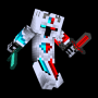 icon Frost Diamond Skin(Frost Diamond Minecraft Skin)
