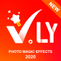 icon com.vfxvideo.vflymagicphotoeffect(V-fly: Magic Video Maker
)