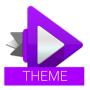 icon Rocket Player Light Purple Theme(Lichtpaars thema)