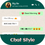 icon Chat Style(Chatstijlen Lettertypen voor Whatsapp
)