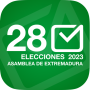 icon Extremadura 2023(28M Verkiezingen Extremadura)