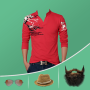 icon Man T-shirt Photo Suit (Man T-shirt foto pak)