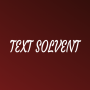 icon TextSolvent(tekst oplosmiddel OCR
)